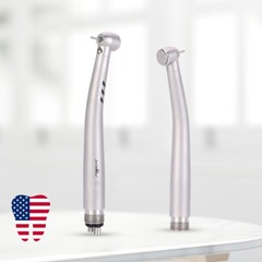 Joy Dental Fiber Optic LED E-generator High Speed Handpiece 2H/4Hole Torque Head