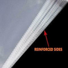 100PCS 12″ x 15″ Clear Poly Bags OPP Cellophane Plastic Cello Bag Self Adhesive