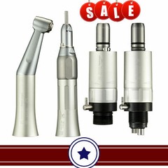 Dental Low Slow Speed Handpiece Contra Angle Straight Air Motor 2H/4H /Kit FX65