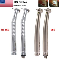 Pieza de Mano Dental de Fibra Óptica LED E-generador de Alta Velocidad 2/4H SDM