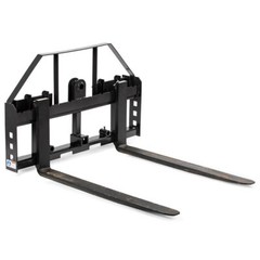Titan Attachments Standard Series Pallet Fork Frame, 48″ Pallet Fork Blades
