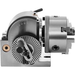 VEVOR BS-0 Semi 5″ Indexing Dividing Head 3-Jaw Chuck Tailstock For CNC Milling
