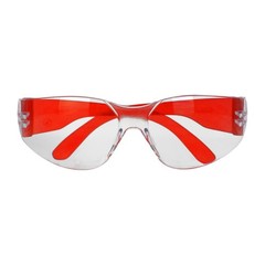 BISON LIFE Clear Lens Color Temple Safety Glasses | One Size, Adult, Youth, C…