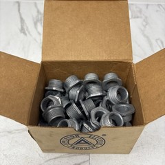 EGS APPLETON EMERSON 1/2″ D/C BUSHED ZINC NIPPLES – Box of 50 – Part # CN-50