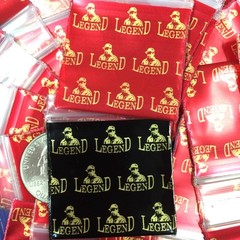 BaggiesSince1987 – 1515 Design Zip Bags METALLIC P 50 D MIX 100PCS, READ DETAILS