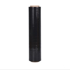 4 Rolls 18″ x 1500′ Pallet Wrap Stretch Film Hand Shrink Wrap Black 1500FT NEW