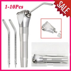 Dental 3 Way Air Water Spray Triple Syringe Handpiece w/ Free Nozzles Tips Tubes