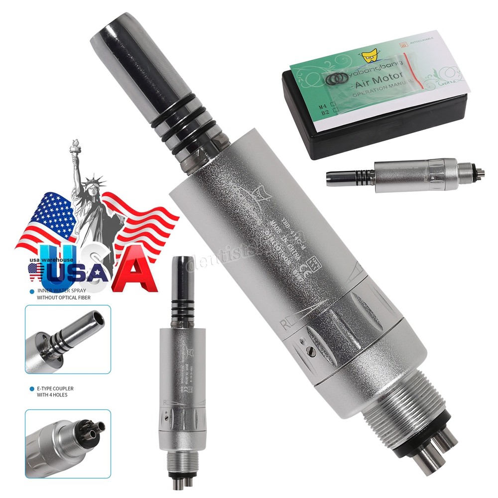 Low Speed E-type Air Motor Micromotor 4/2 Hole Handpiece Dental