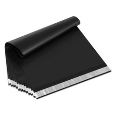 500 Pcs Black Poly Mailers 2 Mil Shipping Envelopes Mailing Bags 14.5 x 19