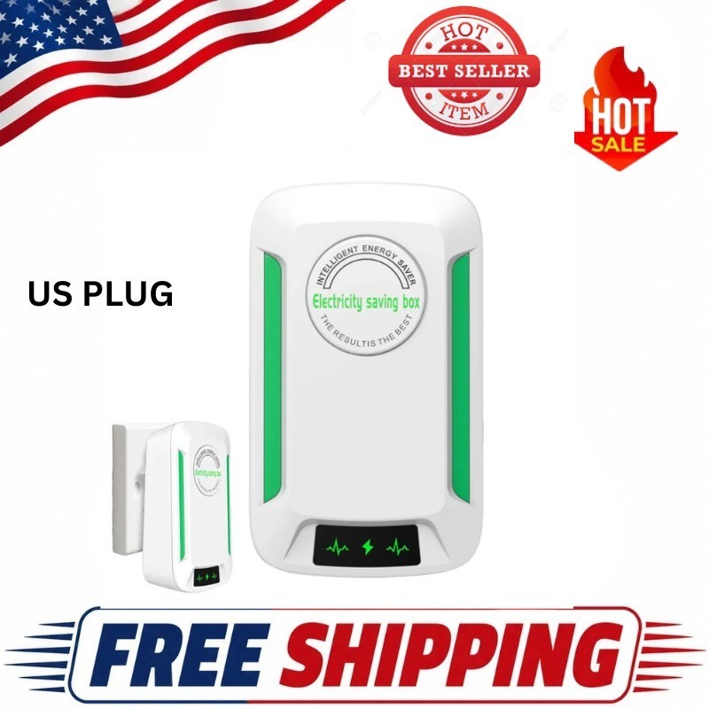 Electricity Saving Box-Intelligent Energy Saver Plug in Saving Device for Home,