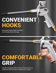Heavy Duty Air Blow Gun Nozzle Gun, Blower for Compressor with…