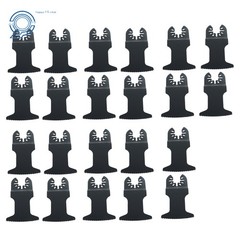 50PCS 4 Types Titanium Oscillating Tool Blades Curved Edge Oscillating Saw Blade