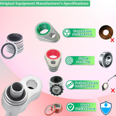 A/C O Ring Kit, 400PCS O Ring Assortment Kit, 120PCS AC Seal Kit, AC Valve Core