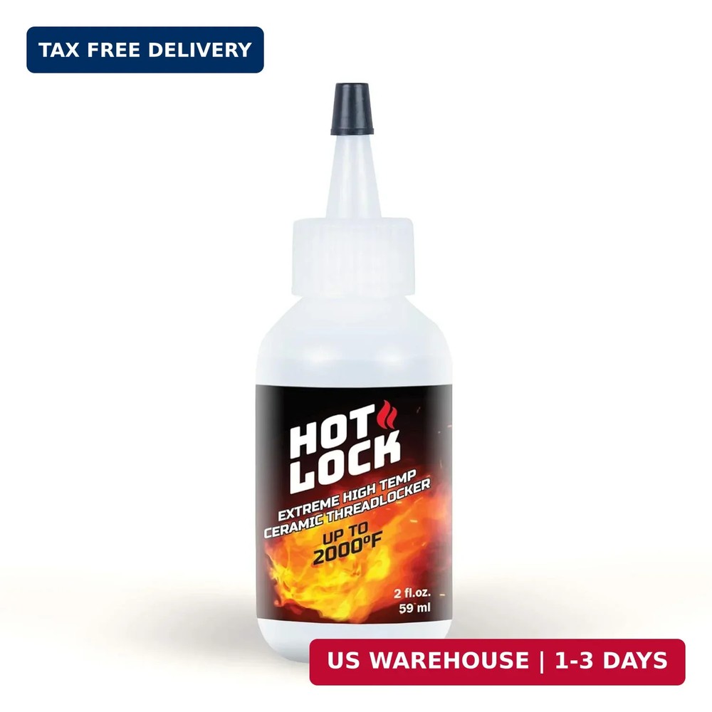 Vibra-TITE 19960 Hot-Lock Extreme High Temperature Threadlocker, Translucent