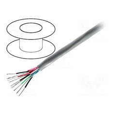 Belden 8778 0601000 (CHR) Multi-Conductor Cables 22AWG 6PR UNSHLD 700ft SPOOL