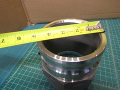 1 – EVER-TITE 4F, 4″ Cam & Groove Coupling 316SS, Cam-Lock Socket Weld. New