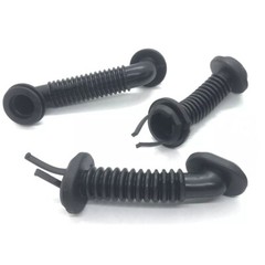 1/2/4/6x Car Wire Harness Door Tubes Dust-proof Rubber Tube 25×25/25×39/30x30mm