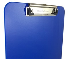 Trade Quest Plastic Clipboards A4 Letter Size Low Profile Clip 6 Pack Assorted