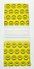 Apple Baggies Smiley Face 1515 1 1/2″ x 1 1/2″ x200 Baggies **Free Shipping**