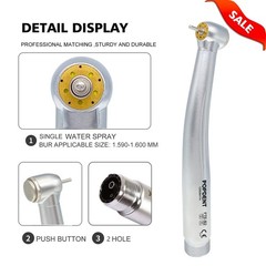 NSK Style OLED+ 5 Light LED E-Generator Dental High Speed Fiber Optic Handpiece