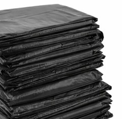 Black T-Shirt Carryout Bags (1,000 ct.) by Poly-America