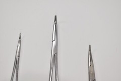 QTY 6: V. Mueller Surgical Medical Instruments Various Sized Forceps As Listed