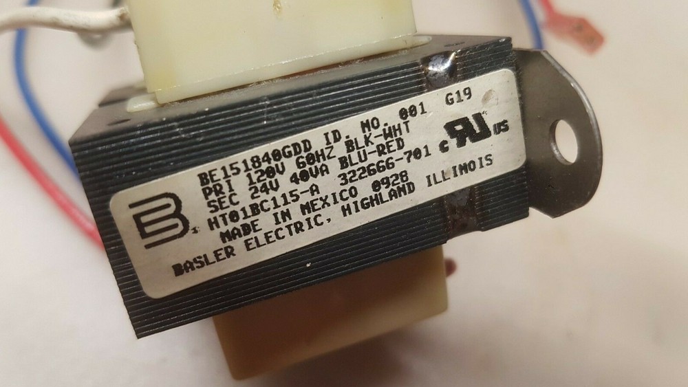 BE151840GDD HT01BC115-A 322666-701 Lennox Furnace OEM Transformer