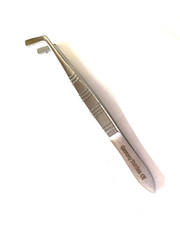 GERMAN Stainless Steel Meibomian Gland Forceps E Expressor Eyes Rectangle Paddle