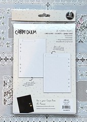 Carpe Diem Basic Notes – A5 Lined and Grid Inserts – 36 Sheets