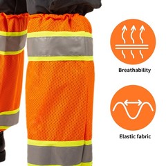 High Visibility Reflective Unisex-adult Work Leg GaiterHi Vis Reflective Clas…