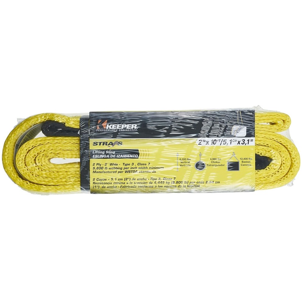 10ft x 2in Lifting Strap – 20000lb Capacity