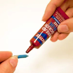 Threadlocker Blue 242 – Removable Thread Lock Glue for Nuts, Bolts, & Fasteners,