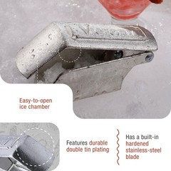 Cast Iron Ice Shaver, Margarita, Mexican, and Italian Ice Maker, Made in Colo…