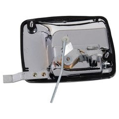 TRQ Left and Right Exterior Door Handle Set Drivers Side Compatible with 2000…