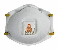NEW! 8 BXS 3M 8511 N95 Particulate Respirator Protection Masks Exhalation Valve