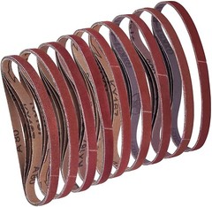 1-1/2″ x 30″ Aluminum Oxide Pipe Tube sander Sanding Belt 1000 Grit – 10 PACK