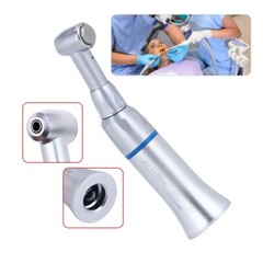 Dental 1:1 Slow Low Speed Contra Angle Push Button Handpiece Fit E-Type Motors