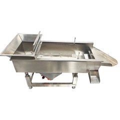 110V Stainless Steel Linear Vibrating Screen Electric Three-layers Linear Sieve