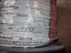 500′ 16AWG Stranded UL1015/1230/1032/MTW/BOAT/CSA Pink Tinned Copper Wire 600V