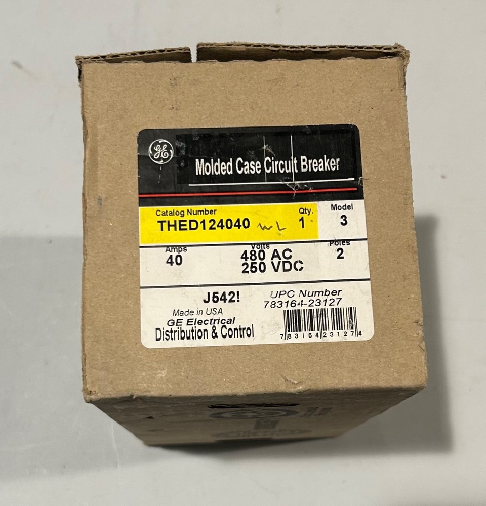 GE THED124040 breaker
