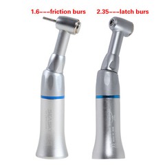 Dental Low Speed Handpiece Push Contra angle FG 1.60mm RA/CA 2.35mm WP
