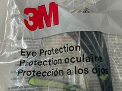 LOT OF 7 3M SecureFit Protective Eyewear – Indoor/Outdoor Mirror Lens SF410AS
