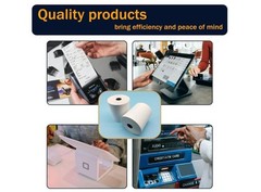 50 Rolls Thermal Receipt Paper 2 1/4 x 50 POS Cash Register Credit Card