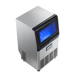VEVOR Commercial Ice Maker 80 lbs/24h Ice Machine 13 lbs Storage Bar Restaurant