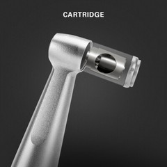 AZDENT Dental Contra Angle Low Speed Handpiece 1:1 Direct Drive 1.6mm FG Burs