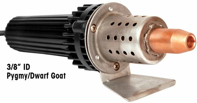 Electric Cauterizing Iron Dehorner X30 3/8″ Tip Debud Sheep Goats Calves Horns