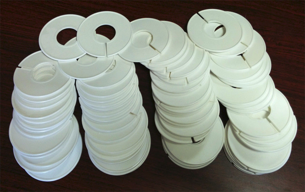 Plastic White Clothing Round Rack Size Dividers Lot of 500