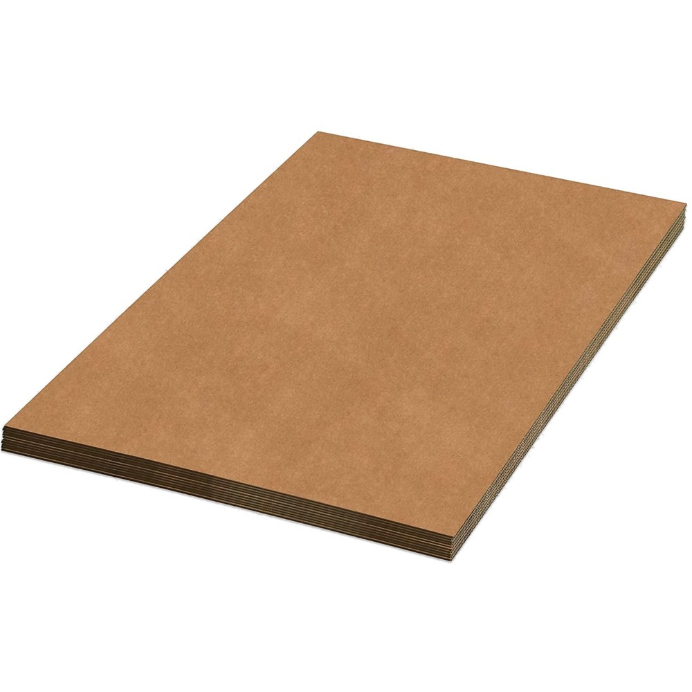 AVIDITI Shipping Cardboard Sheets 18″L x 12″W, 50-Pack | Corrugated Sheets fo…