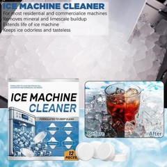 Effortless Ice Machine Descaler – 24 Tablets, Compatible with Opal & KitchenAid