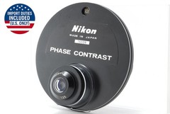 【Near MINT】 Nikon Phase Contrast Condenser 1.25 Turret Microscope From JAPAN